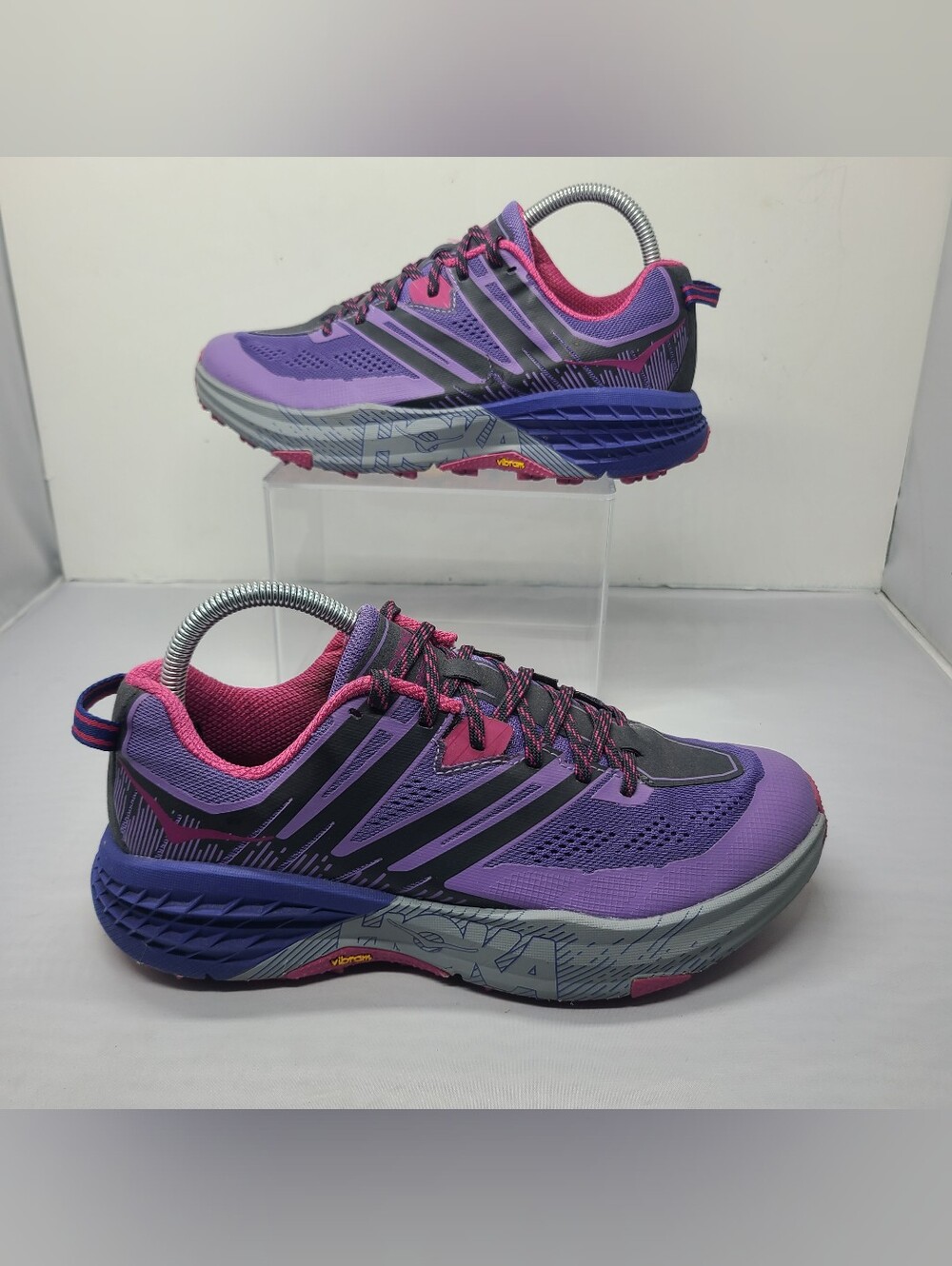 Hoka One One Speedgoat 3 1099734 Purple Running Shoes women size 9